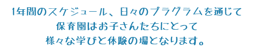 スケジュール　説明